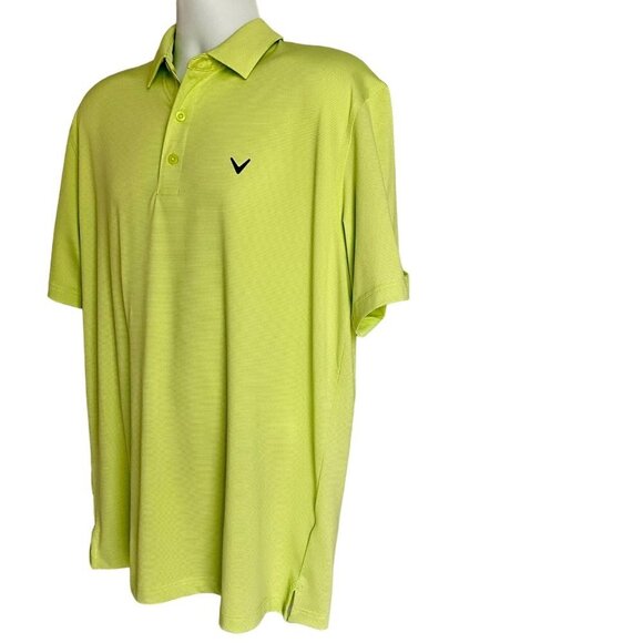 Callaway Short Sleeve Opti Dri Golf Polo Shirt Men's Large NEW - Picture 3 of 8